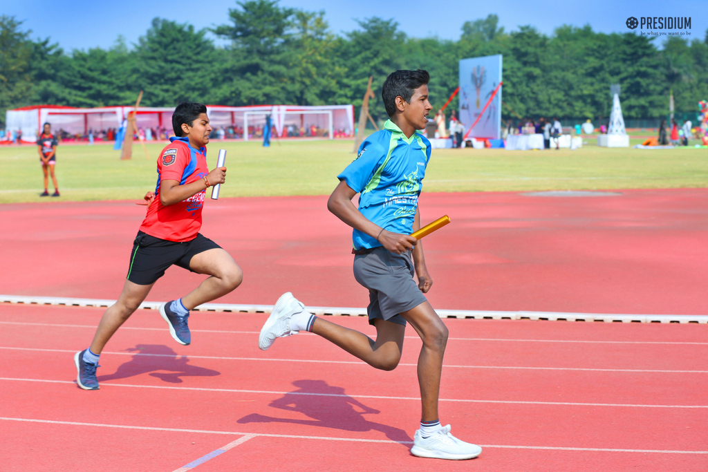 Presidium Rajnagar, PRESIDIUM CELEBRATES ANNUAL SPORTS DAY WITH ARDOUR AND ZEAL